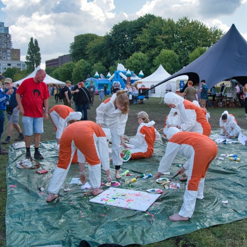 Action painting – Bild 2