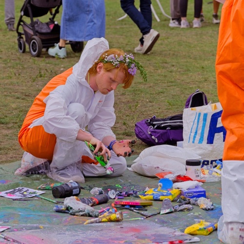 Action painting – Bild 5