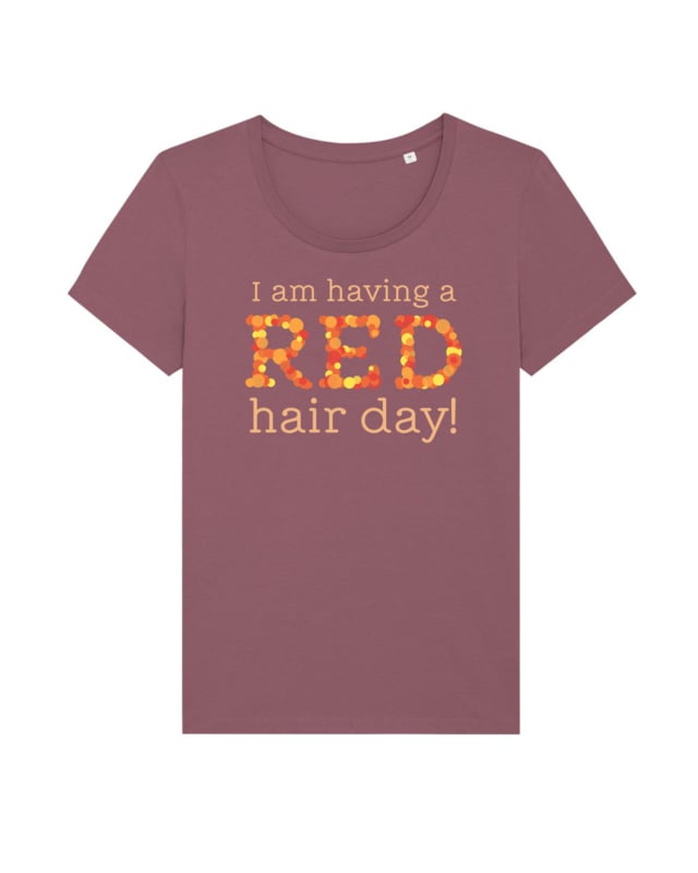Damen-T-Shirt – RED Hair Day – 2023