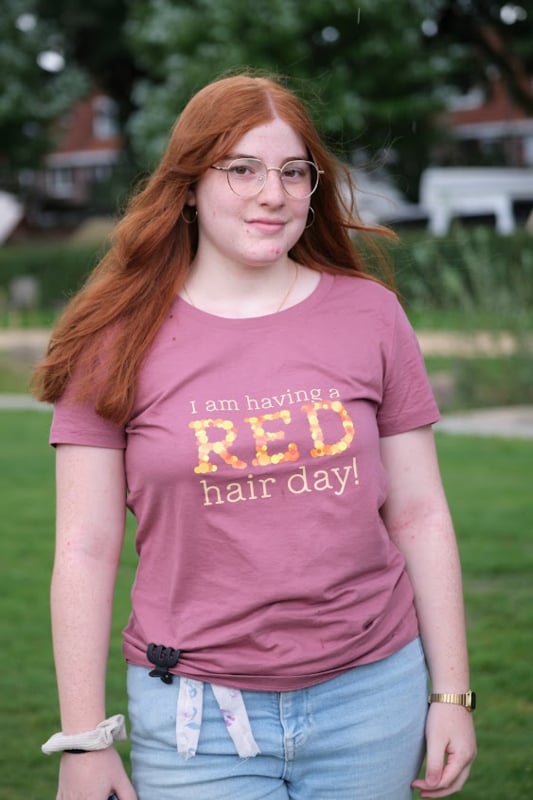 Damen-T-Shirt – RED Hair Day – 2023 – Bild 4