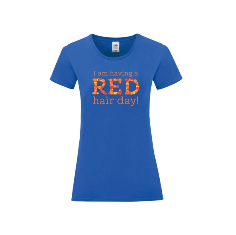 Damen-T-Shirt – RED Hair Day – 2025