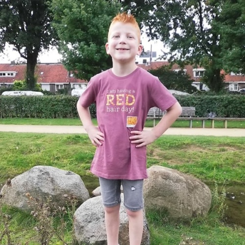 Kids' T-Shirt - RED Hair Day - 2023 - Image 3