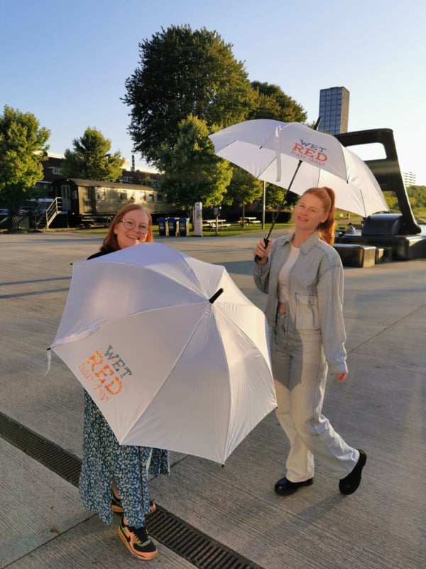 Regenschirm - WET/RED Hair Day – Bild 2