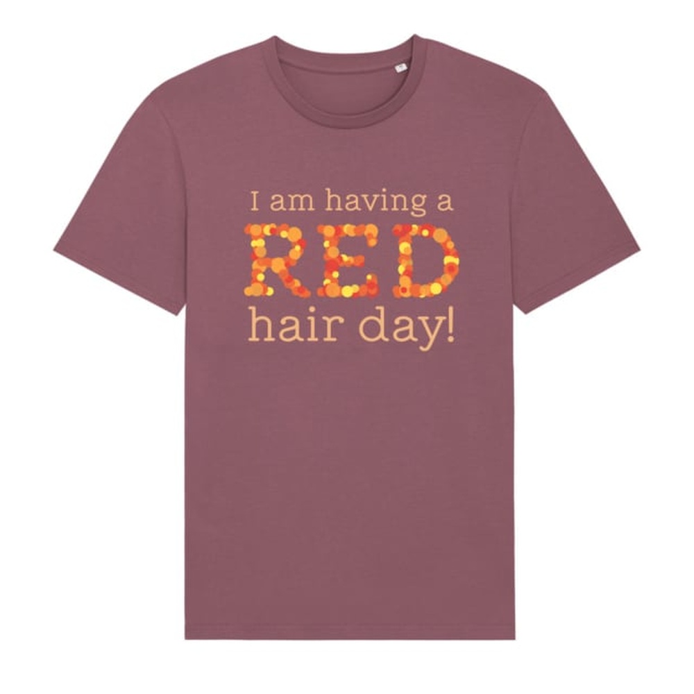 T-shirt Unisex - RED Hair Day - 2023