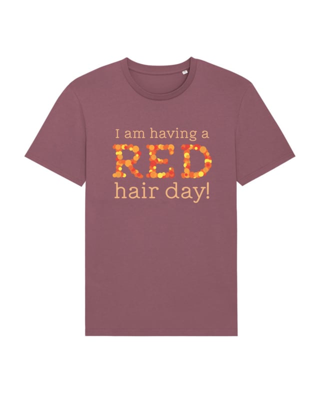 Unisex-T-Shirt – RED Hair Day – 2023