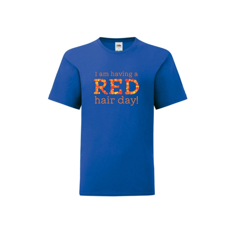 Unisex-T-Shirt – RED Hair Day – 2025